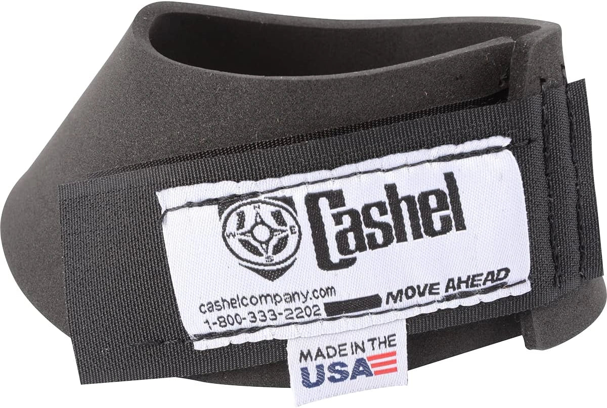 Black strap with Cashel branding on a white background