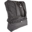 Cashel Hay & Gear Bag in black, the ultimate equestrian organizer for horse trailers and stables. This heavy-duty nylon bag features multiple zippered compartments, adjustable shoulder straps, and sturdy metal swivel hooks. Effortlessly carry hay and horse riding gear in one durable, multi-functional tote. Ideal for organized horse travel, equestrian shows, and daily barn storage.