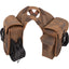 Cashel Horn Saddle Bag - Premium Distressed Leather Western Trail Storage