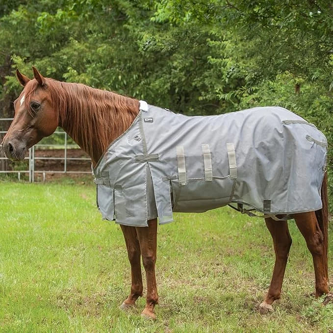 Cashel Lightweight Fly Sheet - Durable Breathable Mesh Horse Blanket for UV and Insect Protection