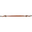 Cashel Natural Floral Tooled Leather Wither Strap, a classic western horse tack accessory. Features detailed hand-tooled floral engravings on natural tan leather with two polished silver-toned oval buckles and metal swivel snap hooks on both ends for easy attachment. Ideal for horse owners looking for stylish and functional western equestrian gear.
