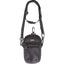 Cashel black neoprene phone holder for riders. Features a main zippered compartment, front zip pocket, and Cashel logo. Includes an adjustable, detachable shoulder strap and a top swivel clip for easy attachment to a saddle horn or belt loop. This versatile equestrian gear pouch keeps your smartphone secure while trail riding or working around the barn. Ride with Confidence & Stay Connected.