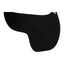 Cashel Soft Pad Liner, Large, featuring a sleek black contoured shape designed to fit perfectly under western or endurance saddles. This high-quality horse saddle pad liner provides essential shock absorption and pressure relief for your horse's back. Durable and lightweight, it’s the perfect equestrian accessory for trail riding, training, and everyday comfort. Enhance your horse tack collection with this moisture-wicking and protective saddle liner.