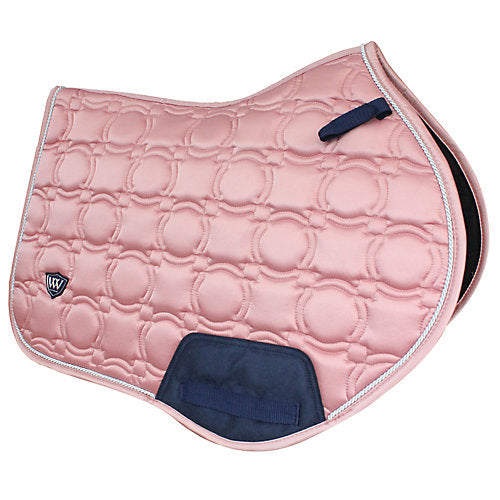 Toklat Vision Close Contact English Saddle Pad - Full Size - Anatomical High-Wither Satin Pad