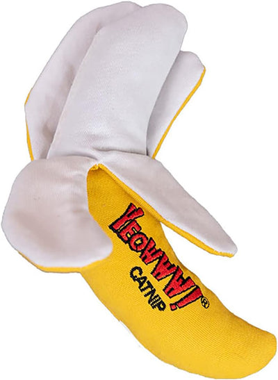 Yeowww! Chicata Peeled Banana Cat Toy - Hooves and Paws
