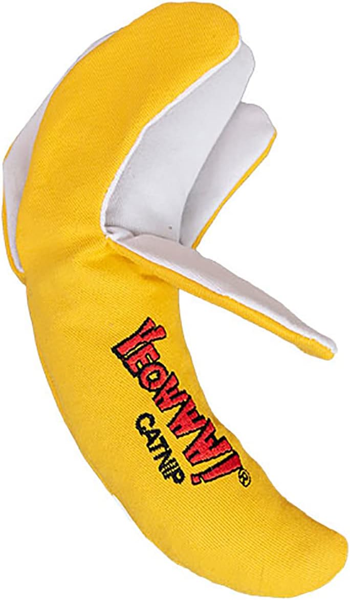 Yeowww! Chicata Peeled Banana Cat Toy - Hooves and Paws