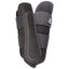 Classic Equine Air Wave EZ Wrap II Horse Boots in black, providing essential splint and tendon protection. These high-performance equestrian leg boots feature breathable material, a durable textured strike pad for impact defense, and three secure hook-and-loop straps for a contoured fit. Ideal protective gear for daily horse training, support, and injury prevention.