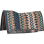 Classic Equine Blanket Top Saddle Pad - Premium Wool Performance Western Pad for Superior Fit