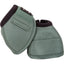 Classic Equine Dyno Bell Boots in sage green, featuring a durable, water-repellent outer shell and a soft padded black collar for comfort. These protective horse boots include a secure double hook-and-loop closure and a contoured fit to prevent overreach injuries. Ideal for performance or daily riding, these high-quality equestrian boots offer a sleek, modern look with maximum hoof protection.