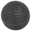 Classic Equine Ear Plugs for horses in black, featuring a unique golf ball-like dimpled texture and porous material for maximum noise reduction. These professional equestrian ear plugs help keep horses calm and focused during loud competitions, shows, or clipping sessions. Durable and reusable horse show supplies designed for comfort and effective sound dampening.