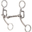 Classic Equine Goosetree Mouthpiece Bit in sleek stainless steel, expertly designed to enhance horse control and communication. This professional-grade Western bit features a textured twisted wire mouthpiece for added responsiveness and uniquely curved shanks with large rein rings. Perfect for riders seeking precision and a refined touch for training, competition, or trail riding.