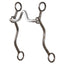Classic Equine Joe Beaver horse bit with a silver-finish high port mouthpiece and dark antiqued S-shaped shanks. This western curb bit features decorative silver dots along the cheeks, swivel shanks for independent movement, and top and bottom rings for secure bridle and rein attachment. Ideal for professional training and performance, this Joe Beaver bit offers precision control and tongue relief for balanced horse communication.