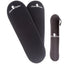 Classic Equine Knee Guards in black neoprene, providing ultimate protection for your horse’s legs. This equestrian gear set includes two durable, contoured knee covers with reinforced stitching and a white brand logo, plus a matching drawstring storage bag. Ideal for preventing injuries and providing support during intense training, performance, or transport. High-quality horse leg protection essential for any tack room.