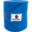 Classic Equine Royal Blue Polo Wraps made from soft, high-quality fleece for ultimate horse leg protection and support. These professional equestrian leg bandages feature a secure hook-and-loop closure and a stylish white logo patch. Ideal for exercise, training, and protecting your horse's tendons and ligaments while adding a vibrant pop of blue to your tack collection.