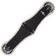 Classic Equine Sensorflex Fleece Roper Black Cinch Girth featuring a wide center for pressure distribution and plush cream fleece lining for maximum horse comfort. This 30" western girth includes heavy-duty stainless steel roller buckles and center D-rings for easy equipment attachment. Durable black nylon construction makes it perfect for roping, trail riding, and daily use. A high-performance tack essential for any western saddle setup.