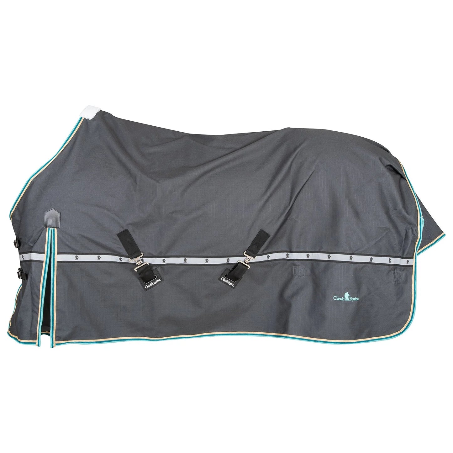Classic Equine Windbreaker Turnout Sheet - Standard Neck Water Resistant Lightweight Horse Sheet