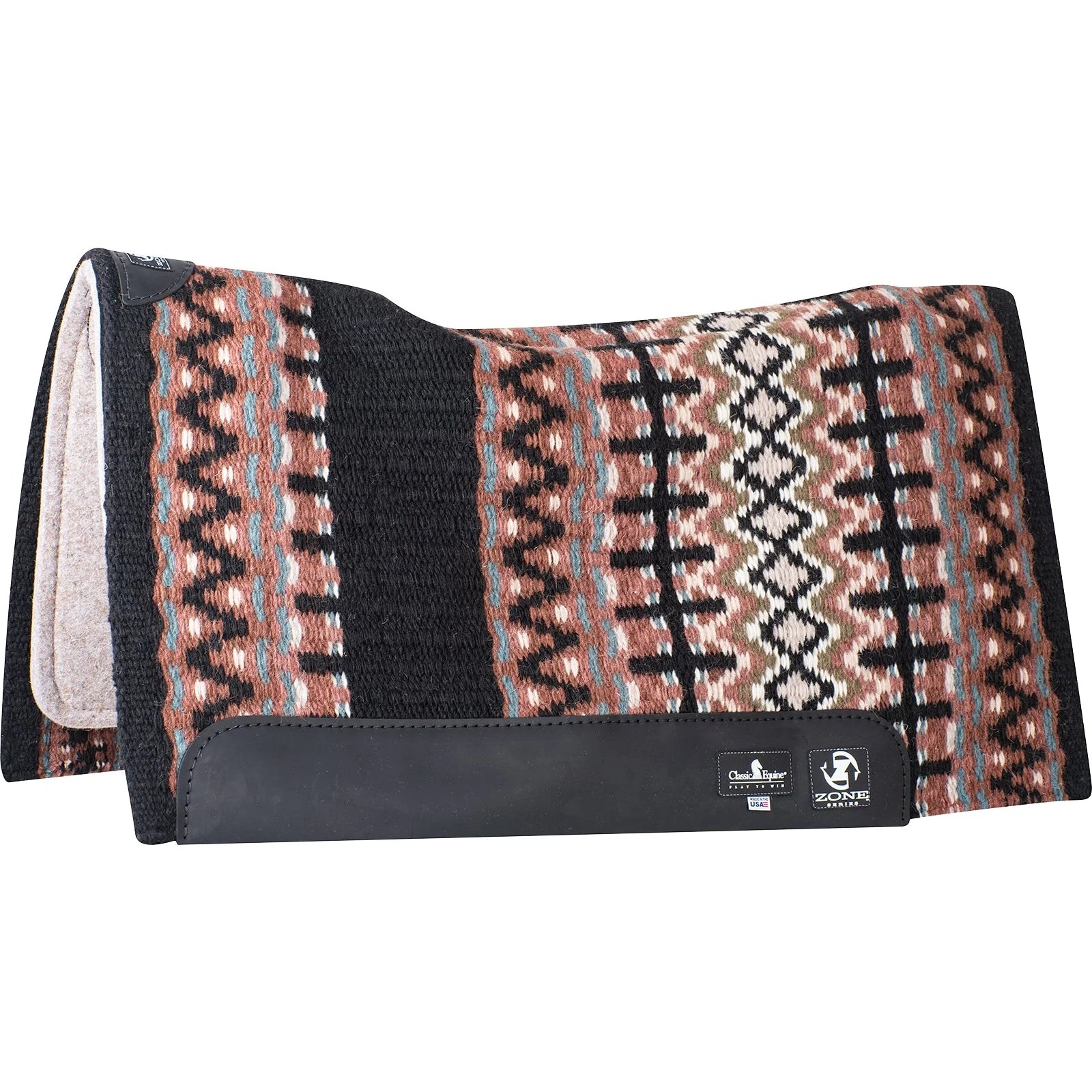 Classic Equine Zone Blanket Top Saddle Pad - Impact Protection & Pressure Relief