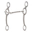 Classic Rope Co. BitLogic Twisted Wire Long Gag Performance Horse Bit in brushed stainless steel. Features a single-jointed twisted wire mouthpiece and long sliding gag shanks for refined leverage and poll pressure. This professional-grade western bit provides precise control and communication for performance horses. Ideal for barrel racing, roping, and training, it's a must-have piece of equestrian tack for riders seeking responsive handling and durability.