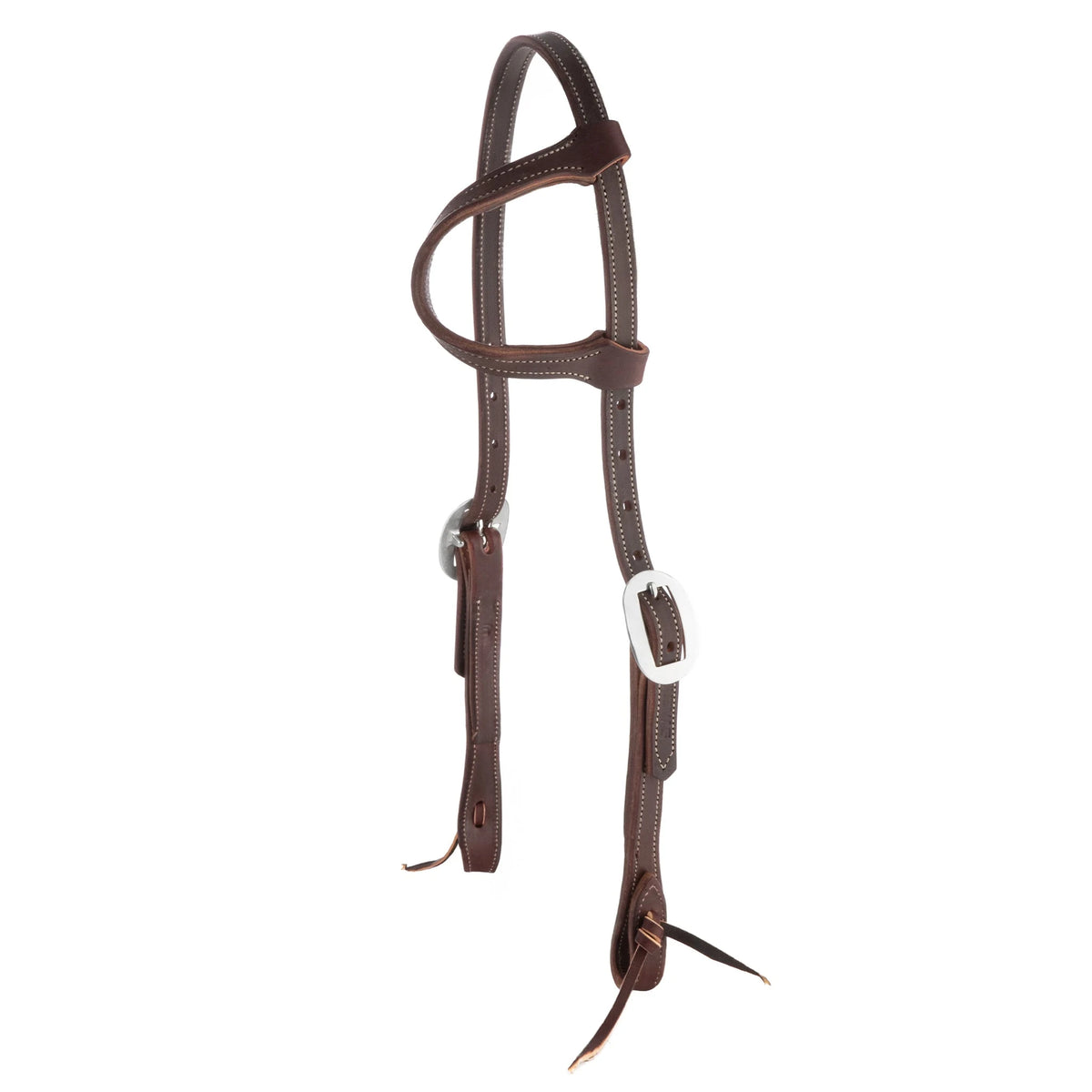 Weaver Leather Synergy® Burgundy Latigo Leather Performance Headstall