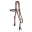 Weaver Leather Synergy® Burgundy Latigo Leather Performance Headstall