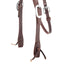 Weaver Leather Synergy® Burgundy Latigo Leather Performance Headstall
