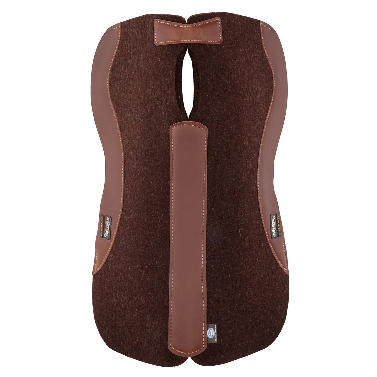 Weaver Leather Synergy Contoured Close Contact Steam Pressed 100% Merino Felt Performance Saddle Pad