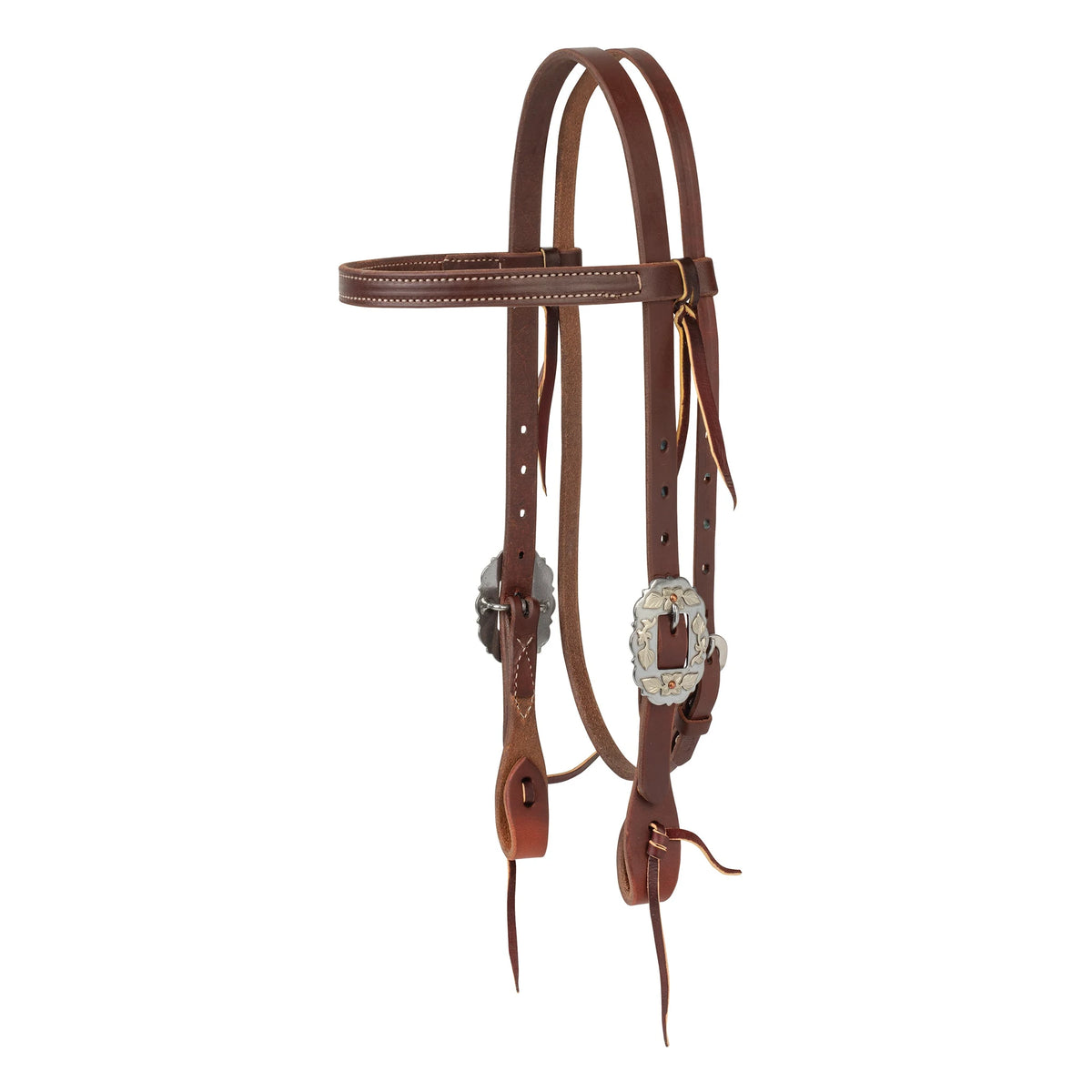 Weaver Leather Working Tack Headstalls with Designer Buckles