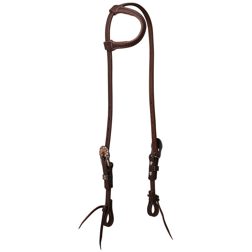 Weaver Leather Working Tack Headstalls with Designer Buckles