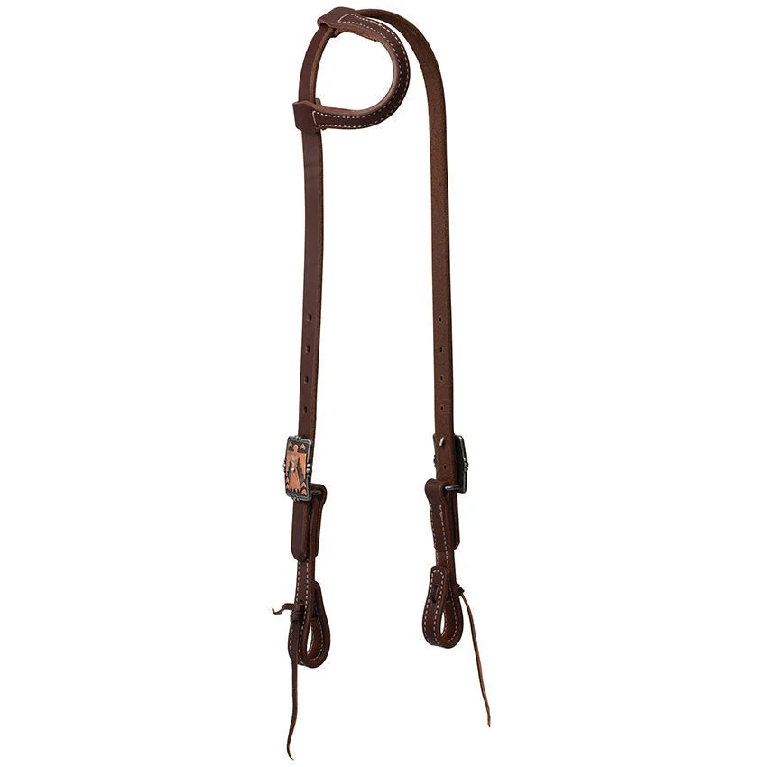 Weaver Leather Working Tack Headstalls with Designer Buckles