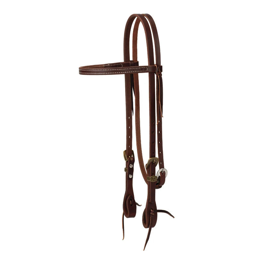 Weaver Leather Working Tack Headstalls with Designer Buckles