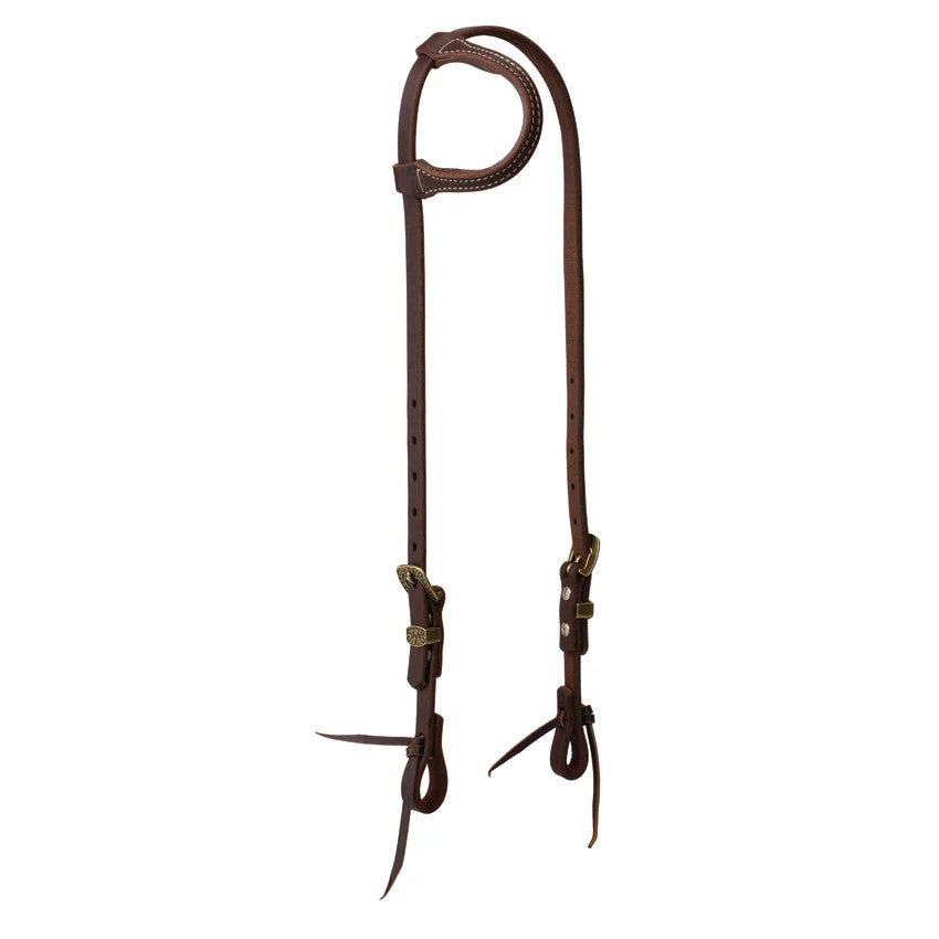 Weaver Leather Working Tack Headstalls with Designer Buckles