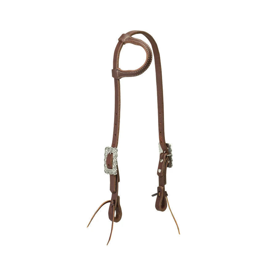 Weaver Leather Working Tack Headstalls with Designer Buckles
