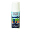 Terrain D.O.G. Nose & Paw Pad Serum in a 3 oz white roll-on bottle. The blue and green label features a scenic illustration of a hiker and their dog overlooking a mountain range. This moisturizing serum is designed to soothe and protect a dog's dry nose and cracked paw pads during outdoor adventures and hiking. High-quality pet skincare and durable gear for active dogs from Coolaid.