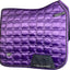 Toklat Vision Dressage Saddle Pad - Full Size (25" Spine, 21.25" Drop) - Satin Look, Mesh Wicking Liner
