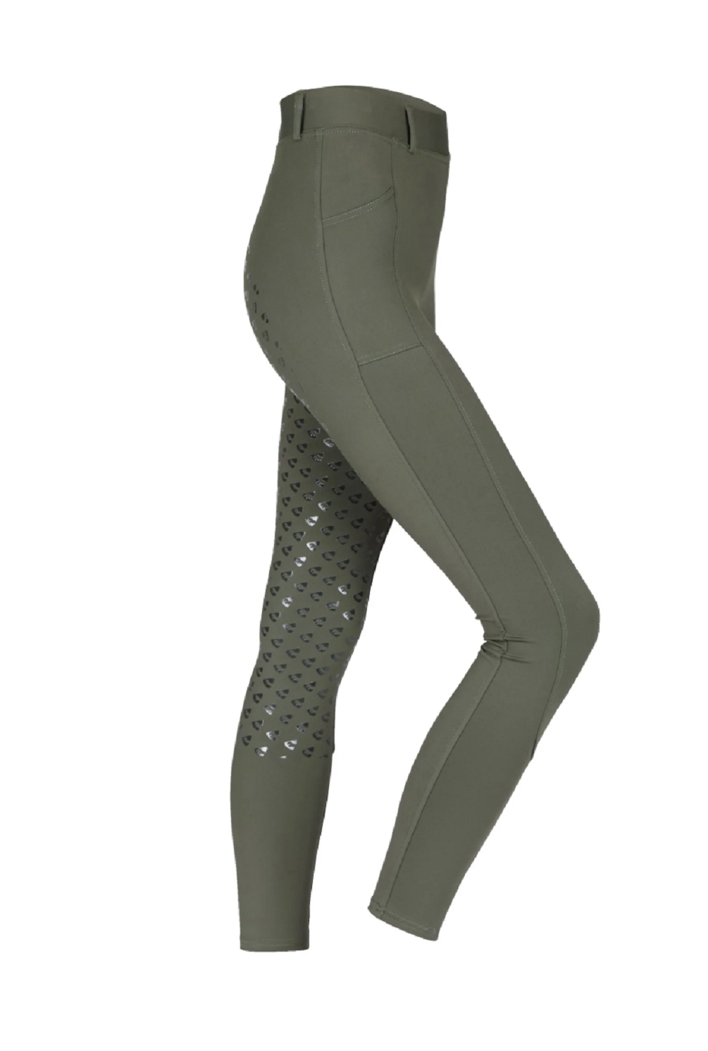 Shires Aubrion Albany Women's Riding Tights - Full Silicone Grip Seat & Thigh Phone Pocket - Multiple Sizes