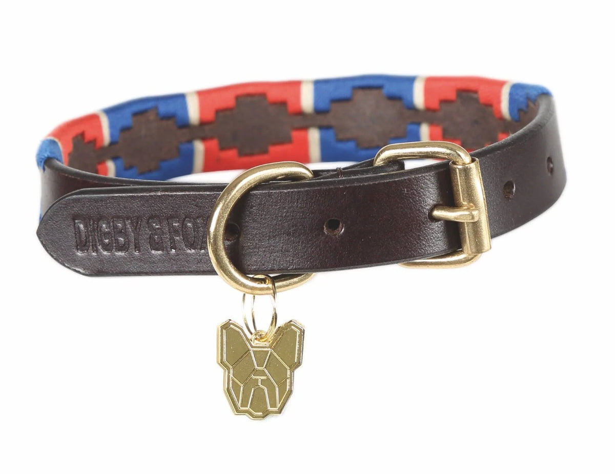 Digby & Fox Drover Polo Leather Dog Collar