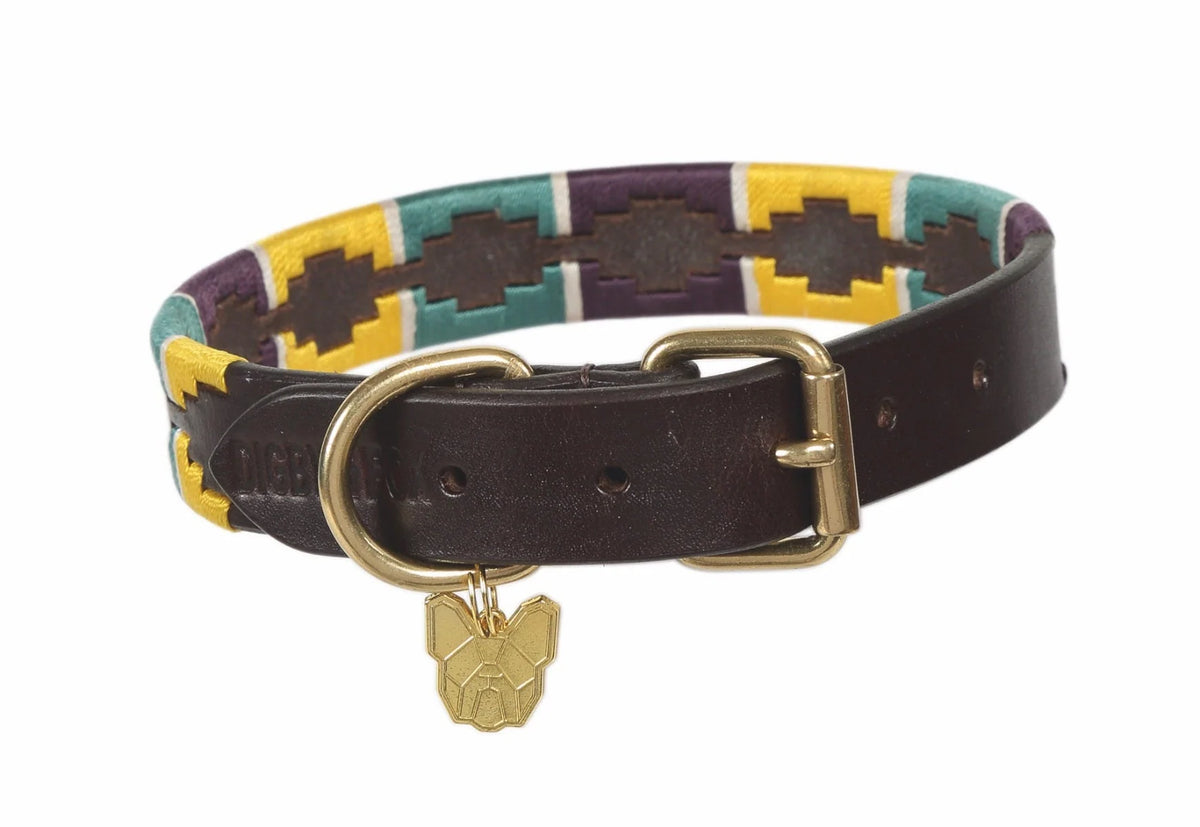 Digby & Fox Drover Polo Leather Dog Collar