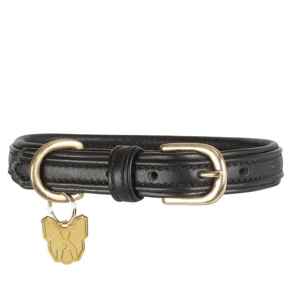 Digby & Fox Padded Leather Dog Collar