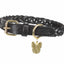 Digby & Fox Plaited Leather Dog Collar
