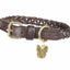 Digby & Fox Plaited Leather Dog Collar