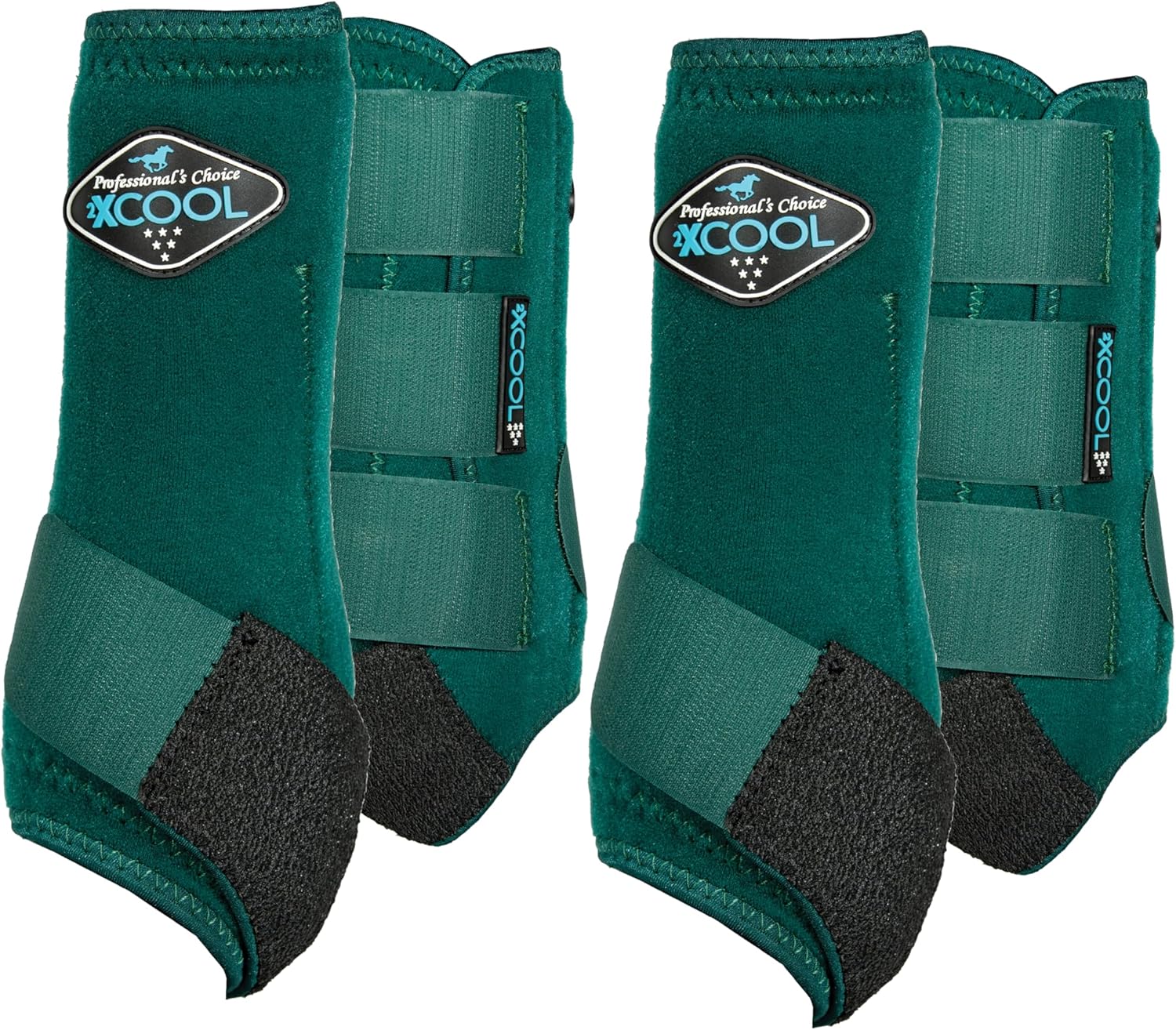 Professional's Choice Sports Medicine 2XCOOL Horse Equine Boots 4 - Pack - Hooves and Paws
