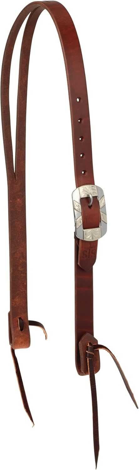 Weaver Leather STS Split Ear Headstall - Pre-Oiled Harness Leather