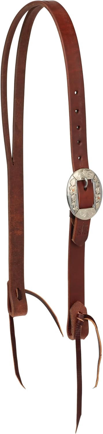 Weaver Leather STS Split Ear Headstall - Pre-Oiled Harness Leather