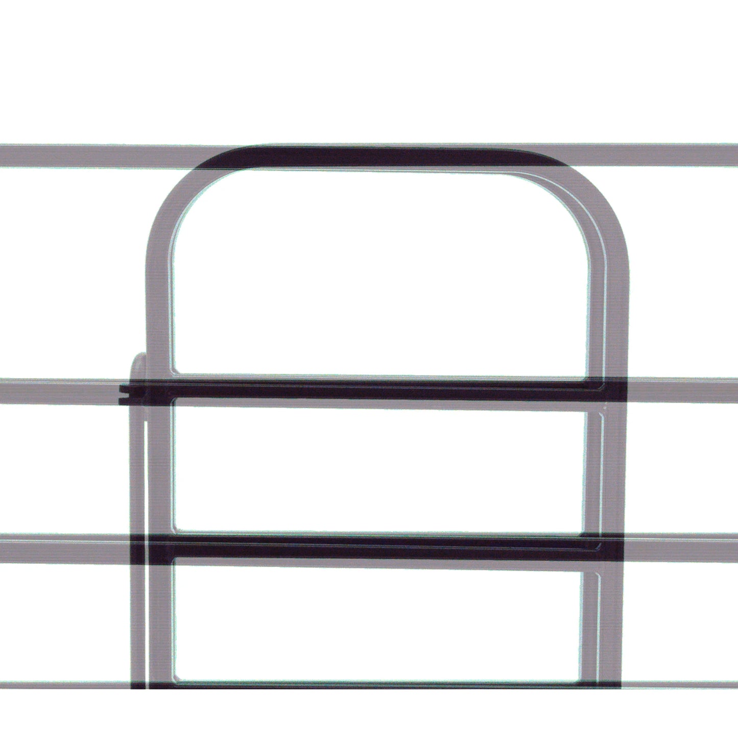 Weaver Heavy-Duty Steel Equestrian Catch Gate Latch - Galvanized Steel, One-Handed Two-Way Operation