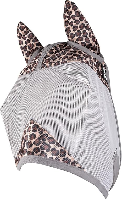 Cashel Crusader Fly Mask Leopard: Ultimate Horse Eye & Face Protection