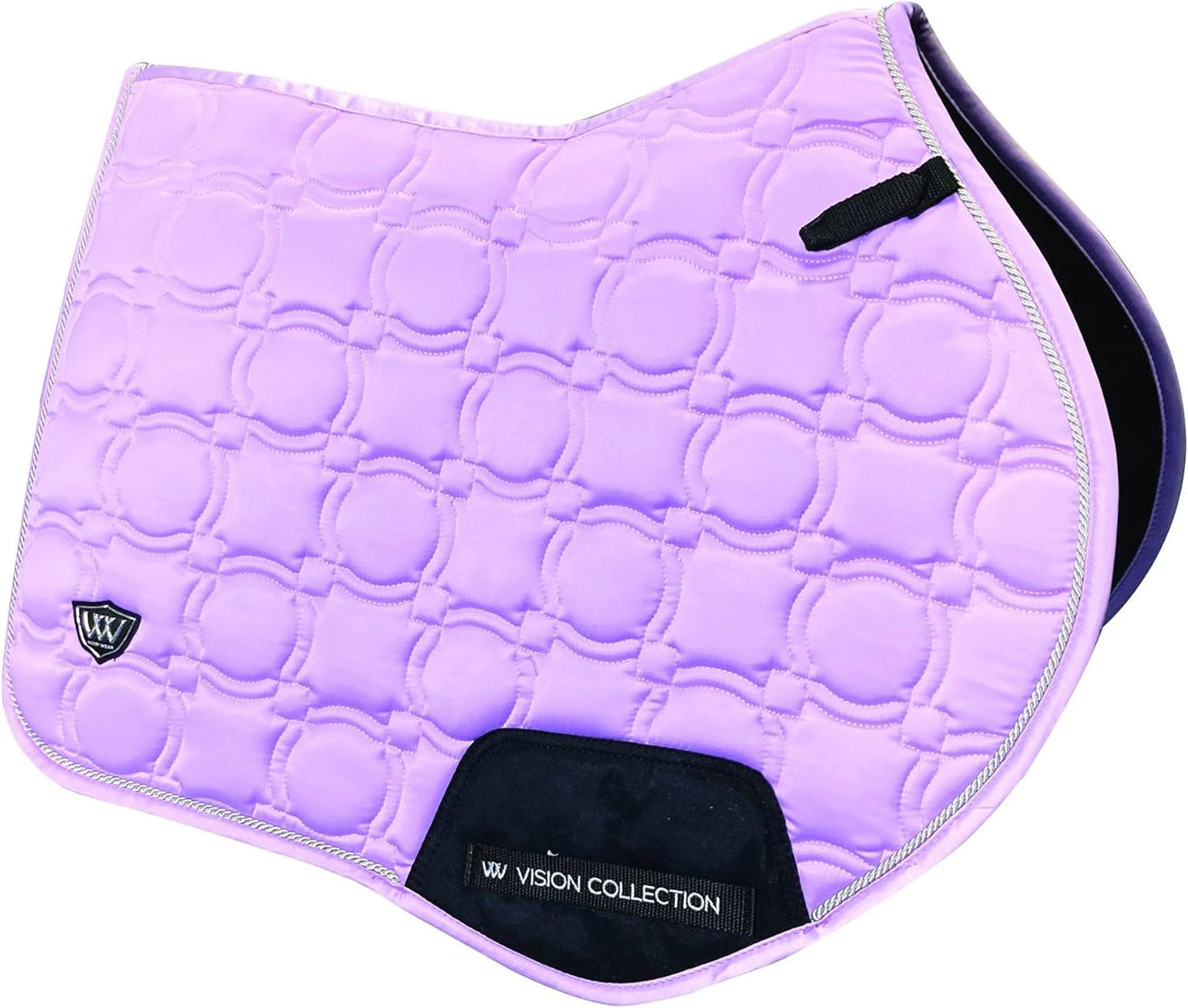 Toklat Vision Close Contact English Saddle Pad - Full Size - Anatomical High-Wither Satin Pad