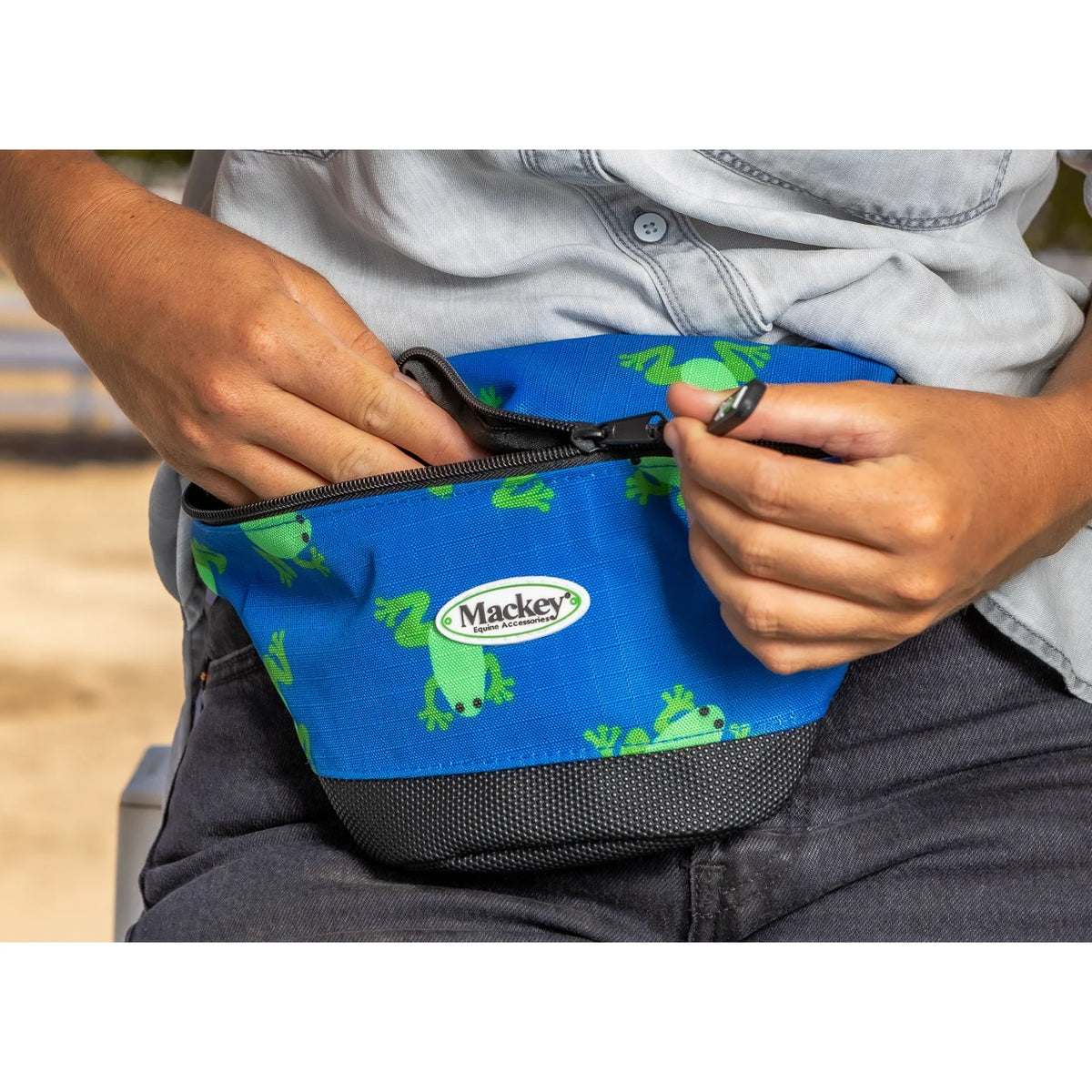 Mackey, Inc. Fanny Pack - Durable Hands-Free Waist Bag for Trail Riding and Barn Essentials