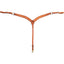Martin Saddlery 1.75-inch Roughout Leather Breastcollar - Durable Western Tack