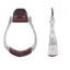 Martin Saddlery Aluminum Engraved Stirrup - Durable Lightweight Western Show Stirrups