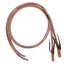 Martin Saddlery Double Stitched Split Reins with Tied Ends - 5/8" Width Professional Grade